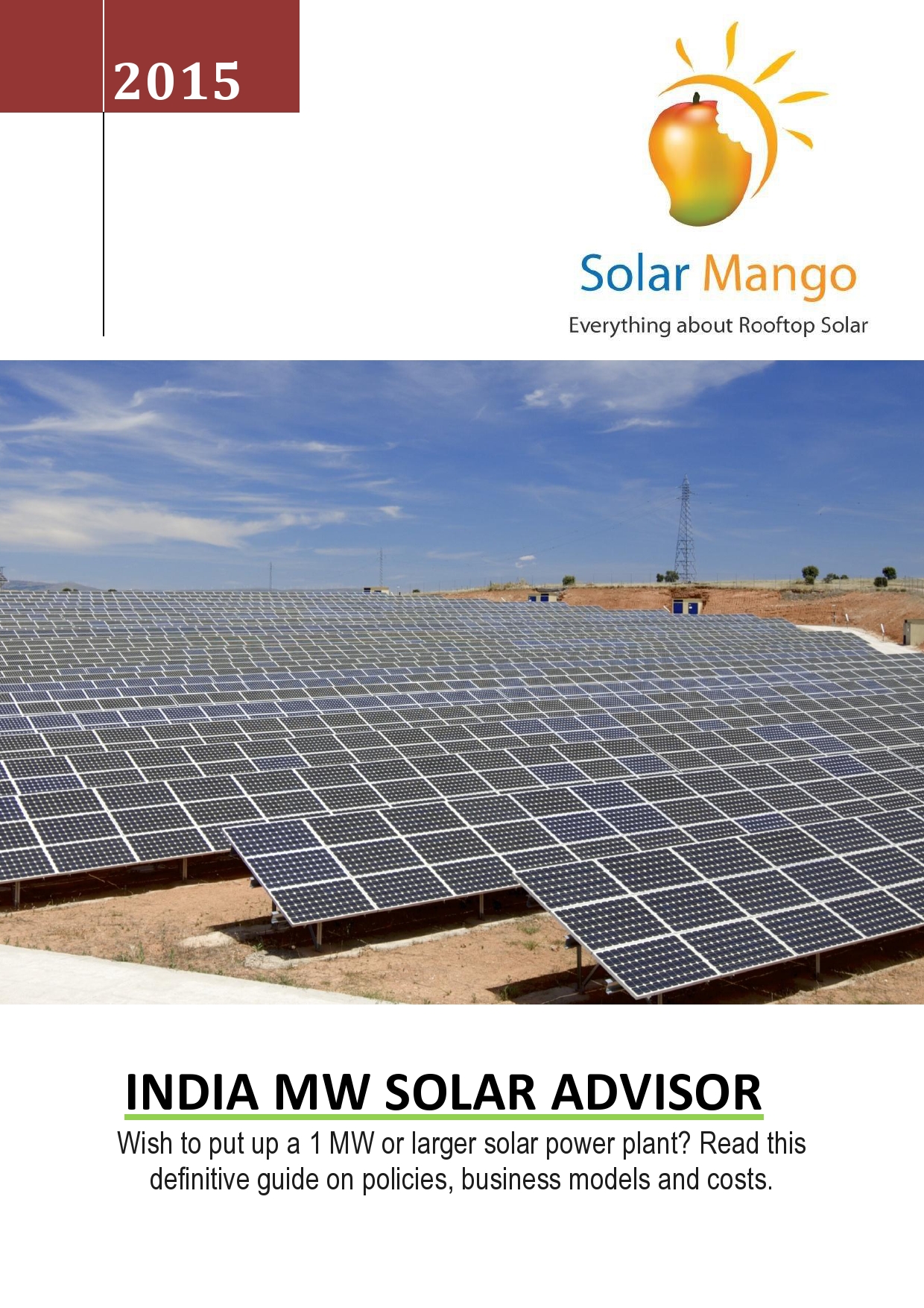 India MW Solar Advisor Report