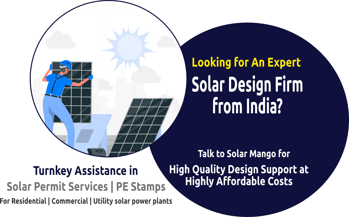 Solar Power Plant Design, Solar Permit Services, PE Stamps