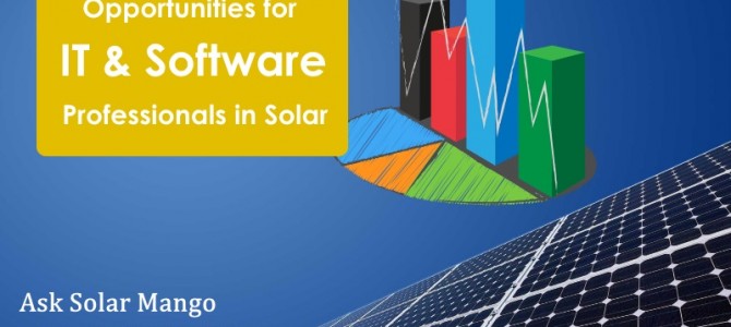What are the Opportunities for IT & Software Professionals in Solar?
