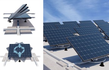 Can rooftop solar plants also deploy solar trackers like the ground-mounted solar farms?